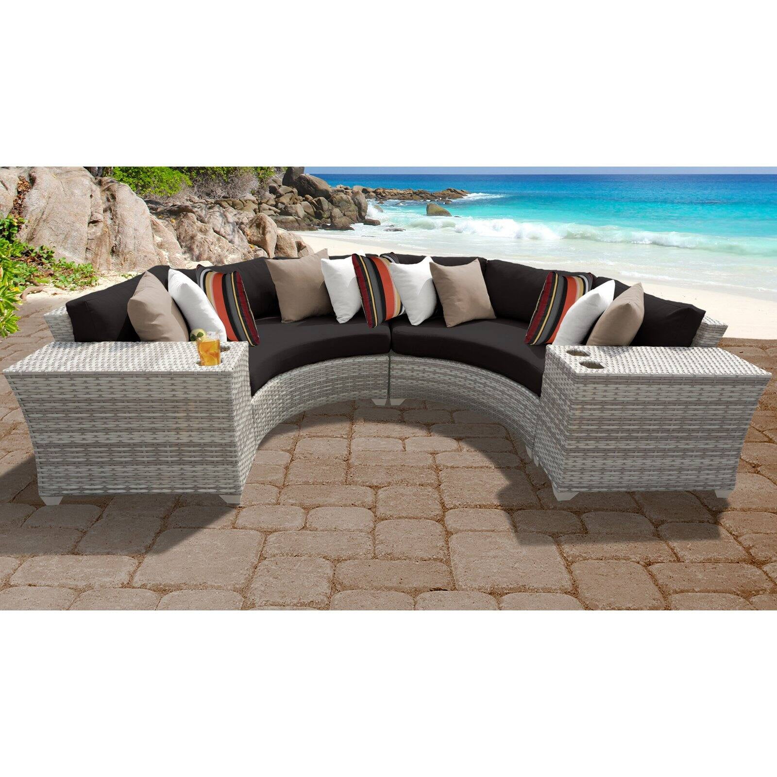 TK Classics Fairmont 04c Outdoor Sectional Sofa