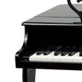 thumbnail image 2 of Hape Toys Early Melodies Black Wooden Happy Grand Piano for Toddlers & Children, 2 of 5