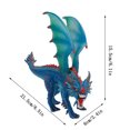 thumbnail image 3 of New Release, Realistic Dinosaur Model Flying Dragon Gift Toy 8.5 Inch Kids Gift Desktop Decor, ABS+PC Akmoler, 3 of 7