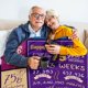 thumbnail image 3 of LHSHID 75th Birthday Gifts for Women or Men Gifts for 75 Year Old Woman 75th Birthday Decorations for Women 75 Birthday Party Decorations for Men 75 Birthday Gifts Throw Blanket 60x80in, 3 of 6