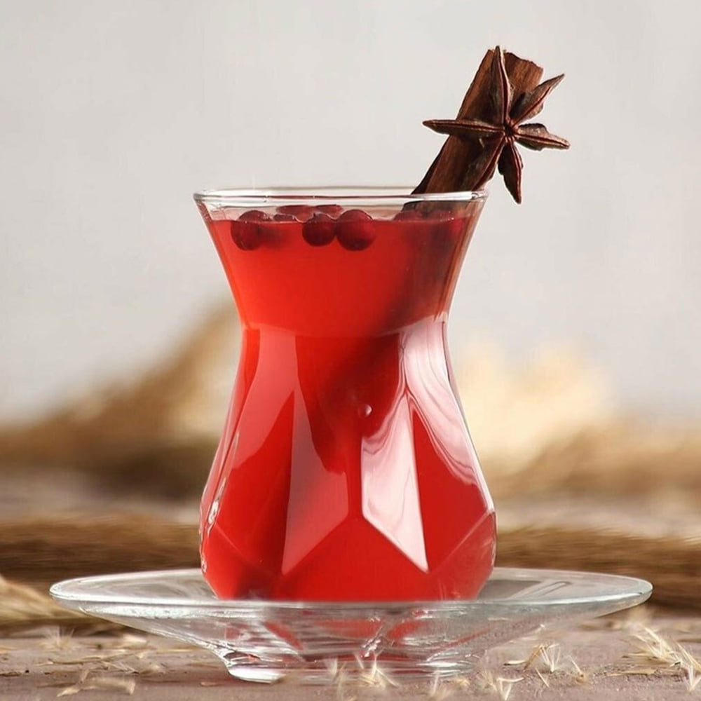 Tulip Hollow Metal Glass Turkish Tea Cups  Turkish Tea Turkish Tea Dishes  - Glass - Aliexpress