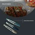 thumbnail image 6 of Thyme & Table Heat Resistant Silicone Locking Tongs (3 Count), 6 of 7