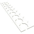 thumbnail image 6 of Ekena Millwork 47"H x 3/8"T Pandora PVC Adjustable Decorative Slat Wall Panel Kit, Unfinished (contains 16 Slats + 1 Straight Edge Starter Slat), 6 of 15