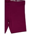 thumbnail image 6 of Wonder Nation Girls Bike Short, 6-Pack, Sizes 4-18 & Plus, 6 of 7