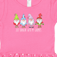 thumbnail image 3 of Inktastic Christmas Hangin With my Gnomies Girls Toddler Dress, 3 of 4