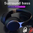 thumbnail image 1 of Auriculares Bluetooth 5.0 Xihbxyly Estéreo Inalámbricos Hifi Supraaural Interfaz 3,5 Mm, 1 of 4