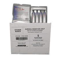 Surekill Roach Gel Bait - 5 Packs - 20 x 40g Tubes by Neogen