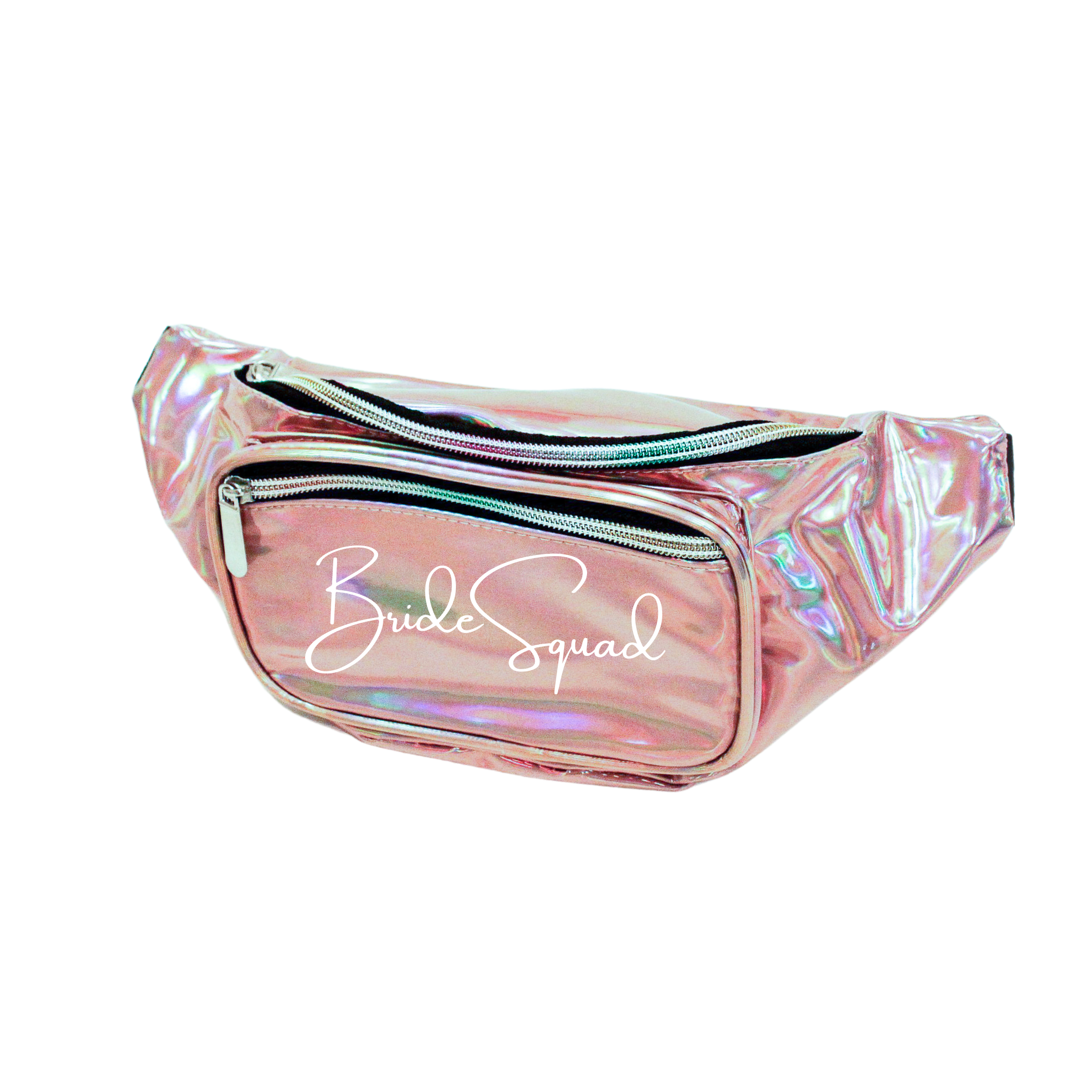 metallic fanny pack