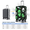 thumbnail image 4 of Haiem Eyeball Monster Pattern Luggage Cover Printed Suitcase Covers for Luggage Elastic Washable Suitcase Protector Fits 18-32 Inch Luggage-Medium, 4 of 7