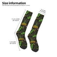 thumbnail image 5 of Daiia Sports Socks Carnival Mardi Gras3 Printed Novelty Crew Socks for Men Women Knee High Socks Cotton Socks Soft & Breathable Support Unisex Socks, 5 of 9