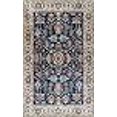 thumbnail image 3 of Momeni KARACKAR-9NVY2030 2 x 3 ft. Karachi Machine Made Traditional Rectangle Area Rug, Navy, 3 of 4