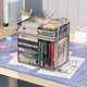 thumbnail image 2 of XWSHYW Contenedores de Almacenamiento Bolsa de Almacenamiento de Libros para Estudiantes, Caja de Almacenamiento Transparente, Plegable, Portátil, Caja Organizadora de Útiles Escolares, 2 of 4