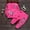 Hot Pink, variant on Nrmvnmi Toddle Girls Boys Thick Sweatshirt Sets Cute Graphic Prints Activewear Sets Crew Neck Long Sleeve Pullover Tops And Elastic Waisted Pants Lightweight Trendy Sweatshirt Sets