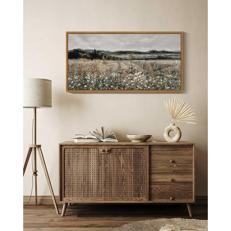Drsoum 20x40 Vintage Landscape Large Framed Canvas Wall Art photo 4