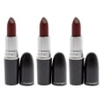 thumbnail image 2 of MAC Satin Lipstick - Paramount-Retro-Twig - Pack of 3, 0.1 oz, 2 of 6
