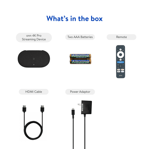 onn 4K Pro Streaming Device, Google TV with Gemini (NEW 2026 Model