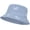 Blue, variant on Butterfly Embroidered Bucket Hat Reversible Packable Foldable Beach Sun Hat Outdoor Cap for Women Men