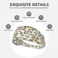 thumbnail image 3 of Rocae Hawaiian Style for Elastic Exercise Headband for Men and Women Moisture Wicking Athletic Sweatbands Summer Accessories Elastic Bands, 3 of 9