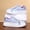 F-710Blue, variant on ZHOGXU Toddler Kids Girls Sneakers Non Slip Flat Sole Soft Sole Sequins Lightweight Breathable Sports Shoes For Casual Daily Wear,Black,4.5-5 Years