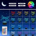 thumbnail image 2 of YSITIAN Music Night Light for Kids ,3D Rack Drum Set Illusion Lamp H1116-186, 2 of 7