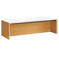 thumbnail image 2 of Modway Kinetic 49" Wall-Mount Wood Office Desk in White and Natural, 2 of 8