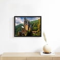 thumbnail image 3 of Nawypu Eltz Castle Pictures Canvas Wall Art Landscape Poster Prints Wall Decor、For Living Room Bedroom Office With Framed, 3 of 4
