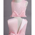 thumbnail image 7 of SUEE Flower Girls Princess Dress Bowknot Bridesmaid Wedding Long Tulle Ball Gown, 4-13 Year, 7 of 7