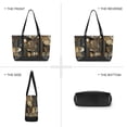 thumbnail image 6 of FORMRS Canvas Laptop Tote Bag for Women with 15.6" Computer Compartments Shoulder Handbag, Floral Lines, 6 of 7
