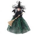 thumbnail image 1 of Décorations d'Halloween 2023 Poupée Sorcière Arbre Étoile Figurine de Décoration de Table, 1 of 3