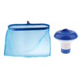 thumbnail image 1 of Dispensador de productos Químicos flotante Sunnimix 5 pulgadas con Red skimmer para spa de Piscina, 1 of 8