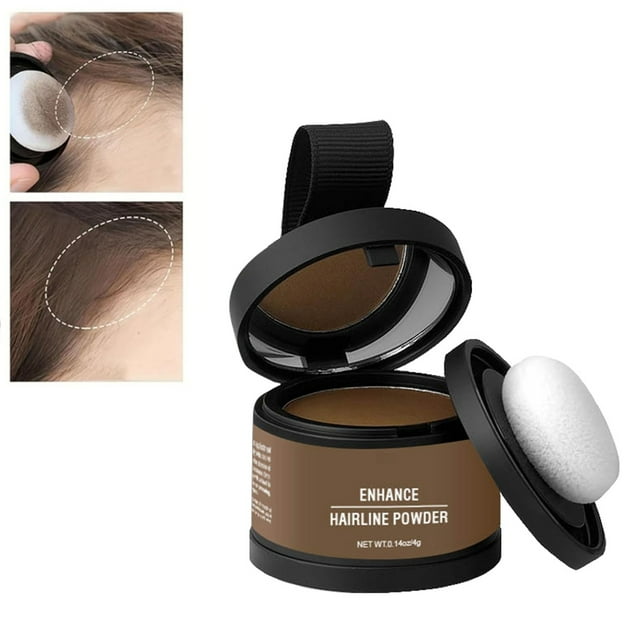 REK Poudre pour Ligne de Cheveux Rehausser la Ligne de Cheveux Poudre pour Ligne de Cheveux Dissimule Instantanément la Racine des Cheveux Poudre pour Cheveux