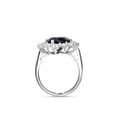thumbnail image 4 of 2.20 Carat Round Brilliant Cut Natural Diamond Black Onyx Gemstone Stylish Wedding Ring for Gift Solid 18K White Gold Size 10 by Diamond-Capitals, 4 of 7