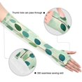thumbnail image 3 of ALAZA Leaves Pattern UV Sun Protection Arm Sleeves UPF 50+ Compression Cooling Sleeve 1 Pair, 3 of 7