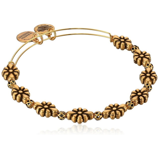 Alex and Ani Blossom EWB, Rafaelian Gold, Expandable