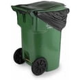 thumbnail image 3 of "23", Blue, UV Rated, Trash Bag Rubber Band for 48-65 Gallon Garbage Cans, 25/Pack.", 3 of 8