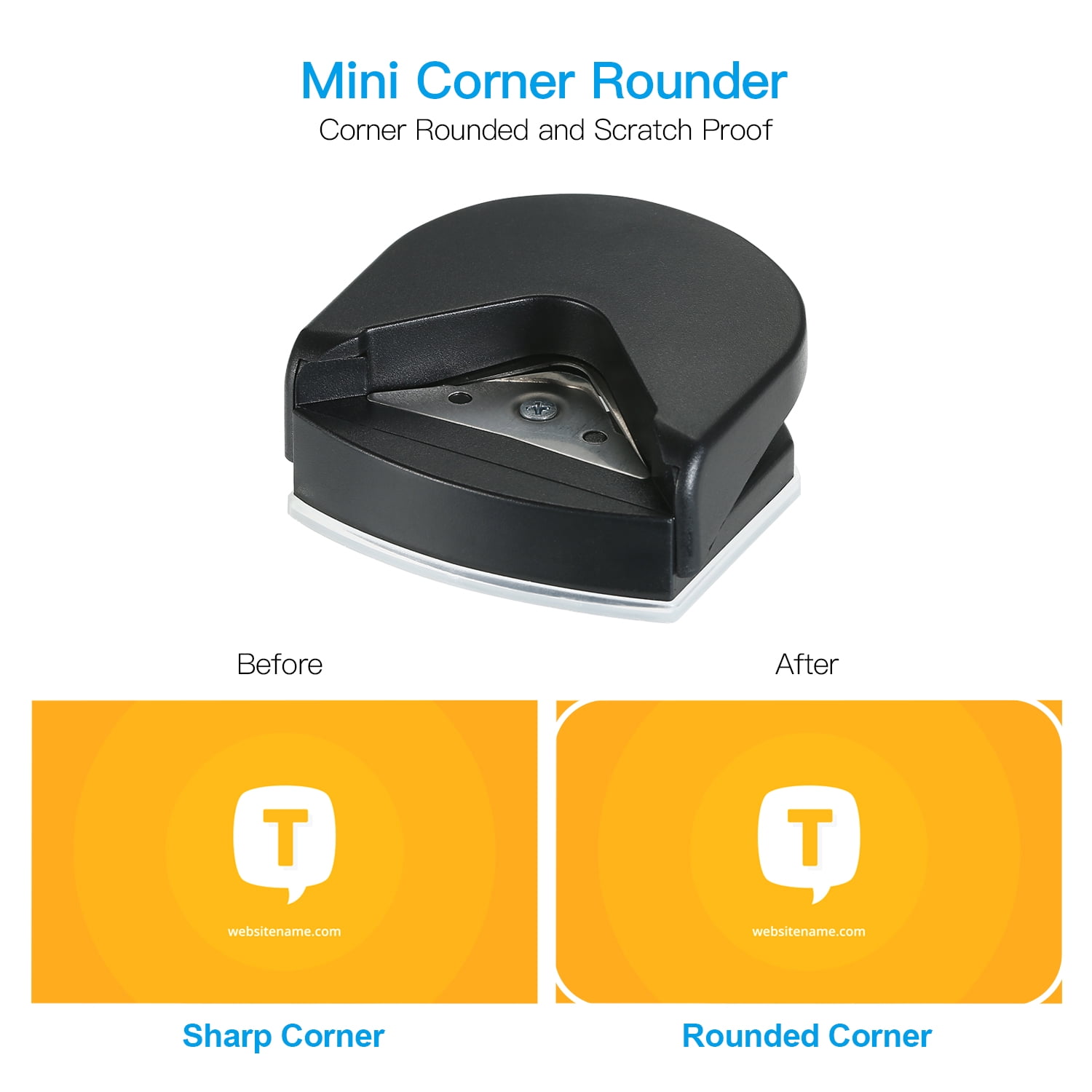  UGPLM Punch Corner Rounder DIY Cutting Trimmer