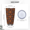 thumbnail image 4 of Rateoe 60s and 70s Aesthetic1 Printed Car Guy Gifts for Men Women Tumbler - 20oz/590ml Double Wall Vacuum Insulated Stainless Steel Travel Tumbler Cups with Lid & Straw-Straw Three-piece Set, 4 of 8