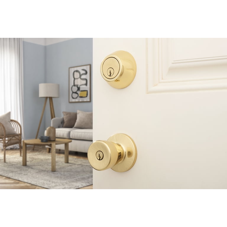 Free Shipping! Hyper Tough Keyed Entry Doorknob and Deadbolt Set