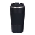 thumbnail image 4 of Insulated Stainless Steel Travel Coffee Mug with Lid, Leakproof Double Wall Thermal Tumbler for Hot and Cold Drinks, Reusable Portable Cup for Daily Use(Green,510ML / 17.2Oz), 4 of 7