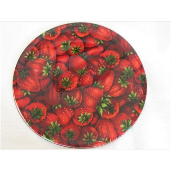 Andreas TRT-926 10 in. Strawberry Silicone Trivet - Pack of 3