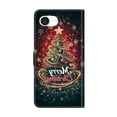 thumbnail image 3 of Case For IPhone 16e / 17e Crystal Material Painted Pattern With Multi-Card Holder Bills Slot, PU Leather Magnetic Wallet Case,Red,For iPhone 16e / 17e, 3 of 6