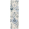 thumbnail image 4 of SAFAVIEH Glamour Charmaine Floral Wool Runner Rug, Beige/Blue, 2'3" x 6', 4 of 10