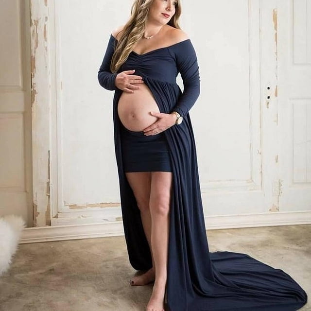 Robe Assortie Maman et Moi, Robe de Grossesse Maman, Robe Petite Fille