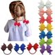 thumbnail image 2 of 40 lazos para el pelo de 2 pulgadas para niñas pequeñas, pasadores para el pelo, cinta de grogrén, banda para el pelo, soporte para cola de caballo para niños pequeños y bebés, 2 of 5