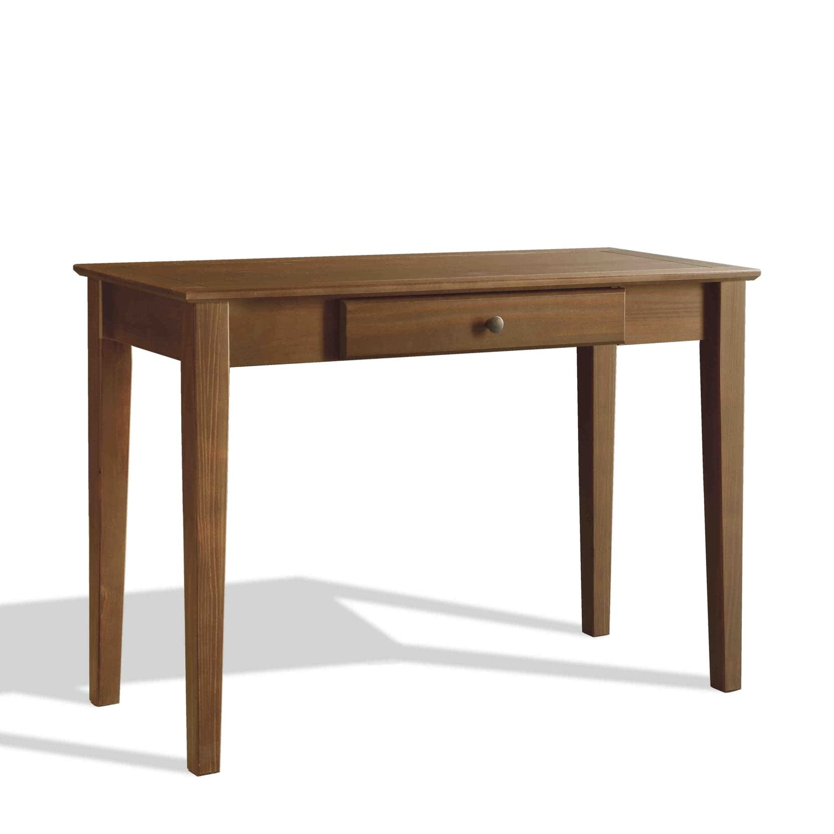Grain Wood Furniture Shaker 44" Desk/Dressing Table, Walnut