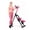 Pink, variant on Stair Stepper with 6-Level Adjustable Handrails, 330lb Weight Capacity Stair Climber for Full-Body Exercise, Compact Foldable Step Machines for Home Workouts & Small Spaces, Pink