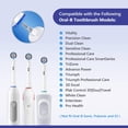 thumbnail image 3 of Mistayd 8 Pack Replacement Brush Heads Compatible Toothbrush, 3 of 5