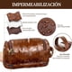 thumbnail image 3 of Neceser de Cuero Organizador de Viaje con Gancho para Colgar, Gran Capacidad e Impermeable Organizador de Maquillaje y Herramientas de Afeitado para Artículos de Baño y Cosméticos.(Negro), 3 of 7