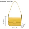 thumbnail image 3 of Bolsas Bolsas de mujer, Bolsa de hombro a la moda, Bolsa de vagabundo Retro, Bolsas de mensajero franceses informales Sywqhk Para Estrenar, 3 of 3