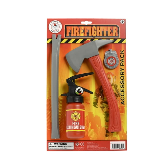 Firefighter Accessory Set (6 Piece Bundle)